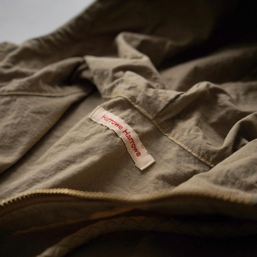 HARROWE HARROWE（ハロウハロウ） マリンパーカー / メンズ 長袖 日本製 ナイロン 製品染め ダブルジップ | ROCOCO | 06