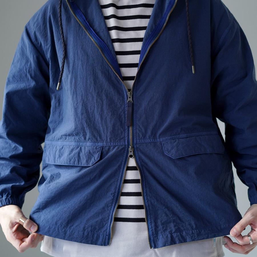 HARROWE HARROWE（ハロウハロウ） マリンパーカー / メンズ 長袖 日本製 ナイロン 製品染め ダブルジップ | ROCOCO | 11