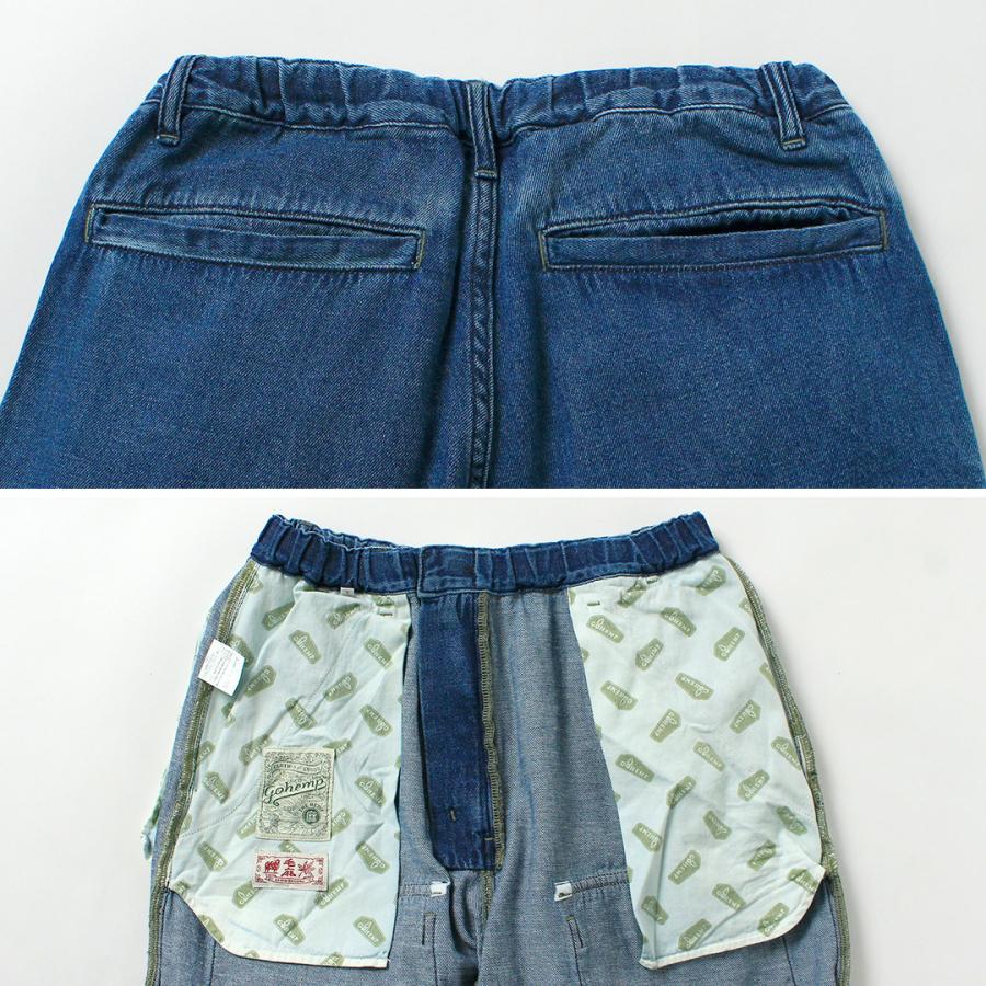 GOHEMP（ゴーヘンプ） 別注 9oz コットンヘンプ フロントポケット モディファイド カーゴパンツ GOHEMP×KEMA DESIGNS / メンズ | GOHEMP | 16