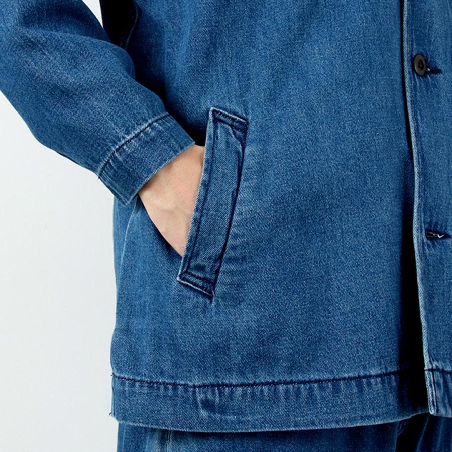 GOHEMP（ゴーヘンプ） 別注 9oz コットンヘンプデニム オーバー シャツコート GOHEMP×KEMA DESIGNS / メンズ ライトアウター | GOHEMP | 14