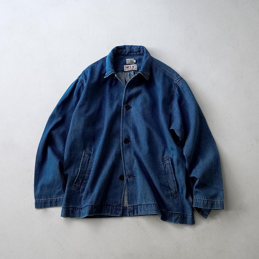 GOHEMP（ゴーヘンプ） 別注 9oz コットンヘンプデニム オーバー シャツコート GOHEMP×KEMA DESIGNS / メンズ ライトアウター | GOHEMP | 04