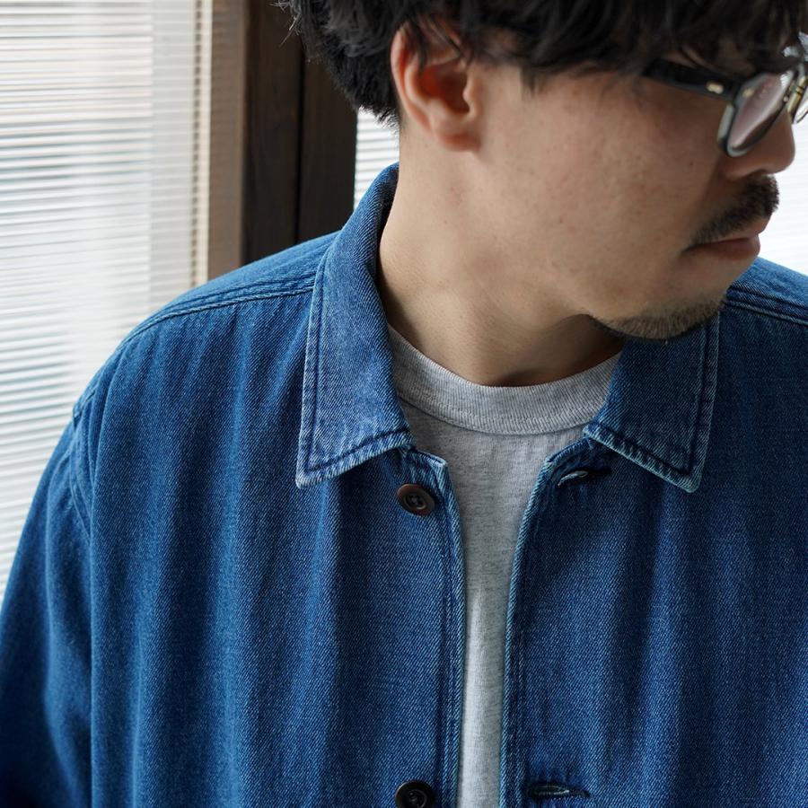 GOHEMP（ゴーヘンプ） 別注 9oz コットンヘンプデニム オーバー シャツコート GOHEMP×KEMA DESIGNS / メンズ ライトアウター | GOHEMP | 09