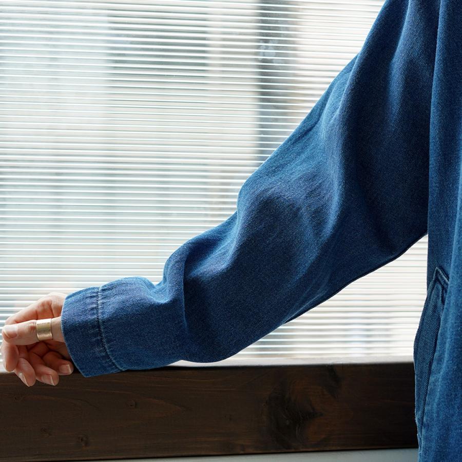 GOHEMP（ゴーヘンプ） 別注 9oz コットンヘンプデニム オーバー シャツコート GOHEMP×KEMA DESIGNS / メンズ ライトアウター | GOHEMP | 10