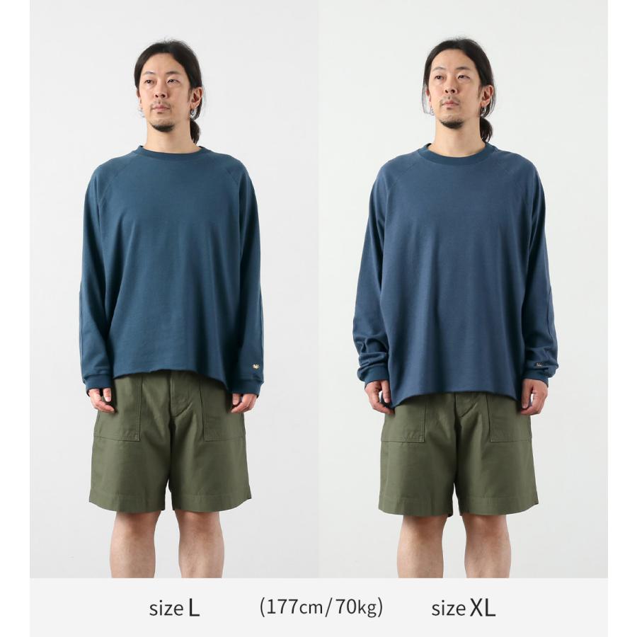 GOHEMP（ゴーヘンプ） 別注 10oz ヘンプコットン 長袖 ラウンドヘム Tee GOHEMP×KEMA DESIGNS Tシャツ / メンズ ロンT | GOHEMP | 17