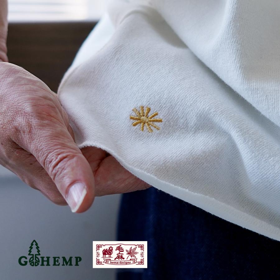 GOHEMP（ゴーヘンプ） 別注 10oz ヘンプコットン 半袖 ラウンドヘム Tee GOHEMP×KEMA DESIGNS Tシャツ / メンズ | GOHEMP | 11