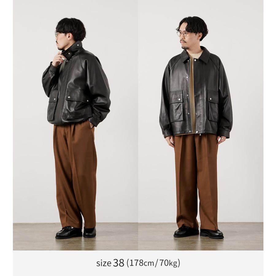 TRADITIONAL WEATHERWEAR（トラディショナル ウェザーウェア） エルトン レザー フィールドジャケット / メンズ コート 本革 | Traditional Weatherwear | 03