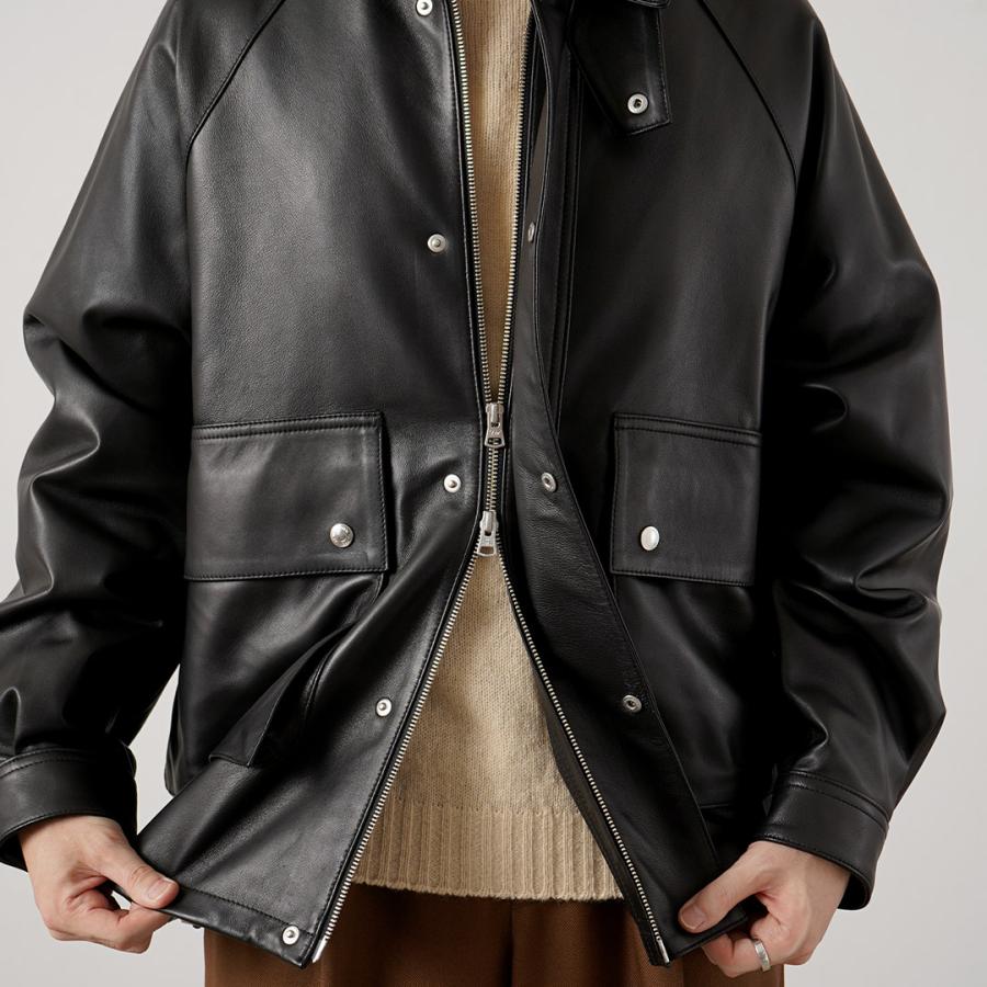 TRADITIONAL WEATHERWEAR（トラディショナル ウェザーウェア） エルトン レザー フィールドジャケット / メンズ コート 本革 | Traditional Weatherwear | 08
