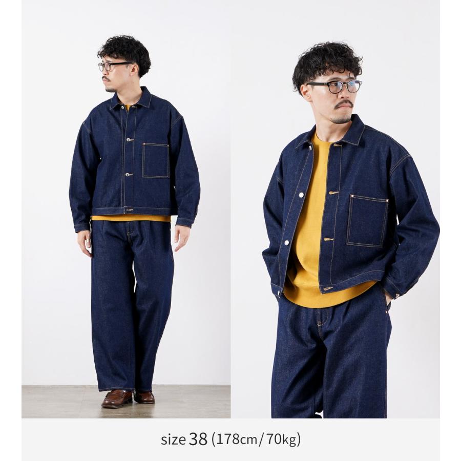TRADITIONAL WEATHERWEAR（トラディショナル ウェザーウェア） 12.5oz デニム ワークジャケット 001D / メンズ Gジャン | Traditional Weatherwear | 05