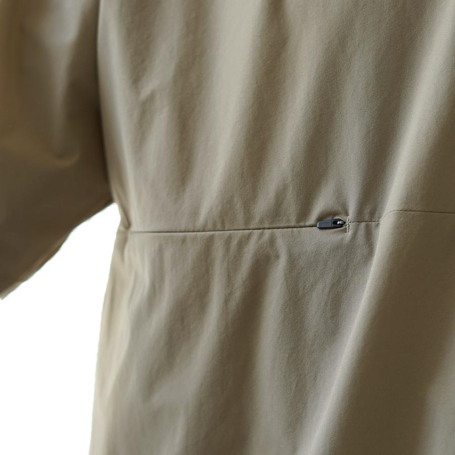 RAG（ラグ） ハーフジップ ショートスリーブ プルオーバー Tシャツ 日本製 / メンズ 透湿 撥水 速乾 軽量 ストレッチ | RAG | 12