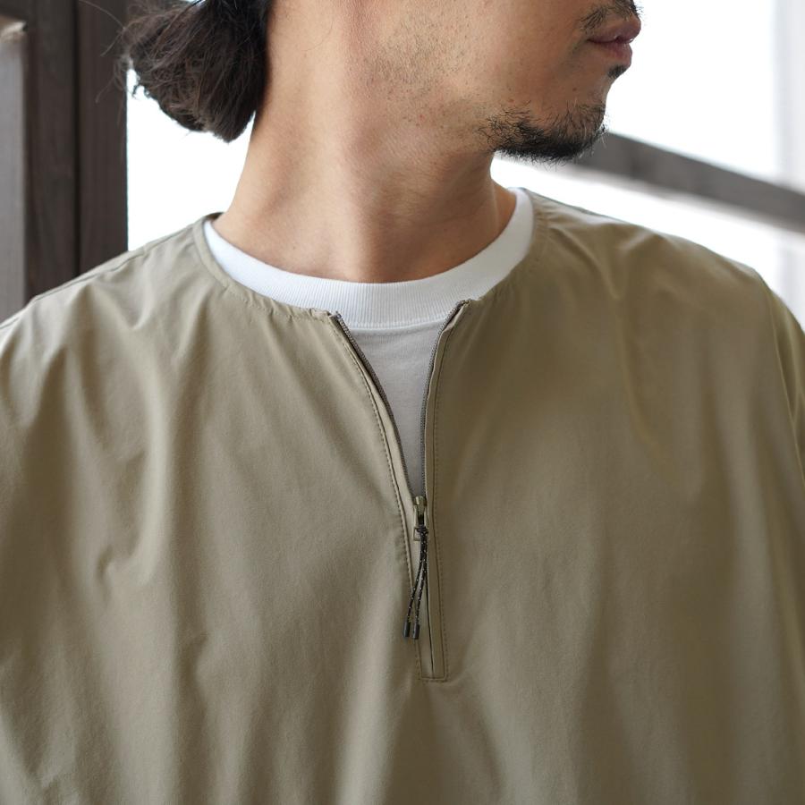 RAG（ラグ） ハーフジップ ショートスリーブ プルオーバー Tシャツ 日本製 / メンズ 透湿 撥水 速乾 軽量 ストレッチ | RAG | 11