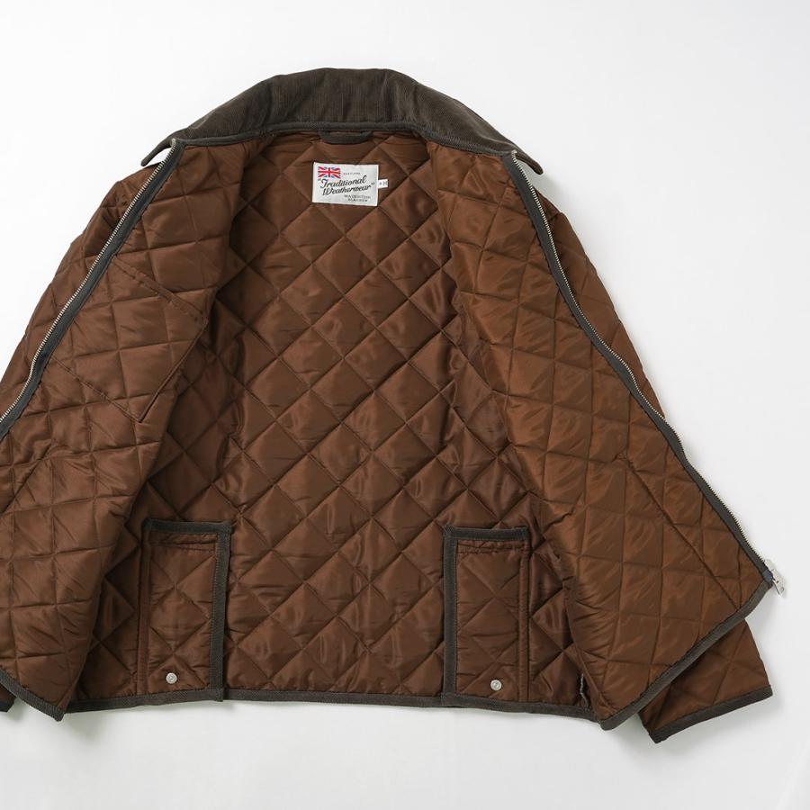 TRADITIONAL WEATHERWEAR（トラディショナル ウェザーウェア） ウェーバリー ショート ジップ ジャケット / メンズ キルティング | Traditional Weatherwear | 09