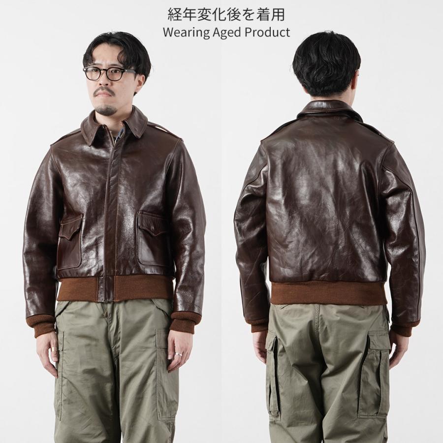BUZZ RICKSONS（バズリクソンズ） A-2 レザーフライトジャケット ラフウェア社 日本製 / ミリタリー メンズ | BUZZ RICKSON'S | 15