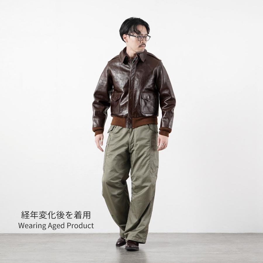 BUZZ RICKSONS（バズリクソンズ） A-2 レザーフライトジャケット ラフウェア社 日本製 / ミリタリー メンズ | BUZZ RICKSON'S | 05