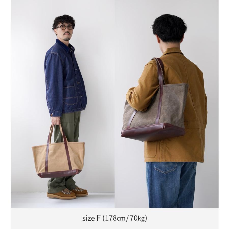 ARTS＆CRAFTS（アーツアンドクラフツ） エイジングキャンバス ベーシックトート バッグ 日本製 / メンズ 大容量 旅行 | ARTS & CRAFTS | 05