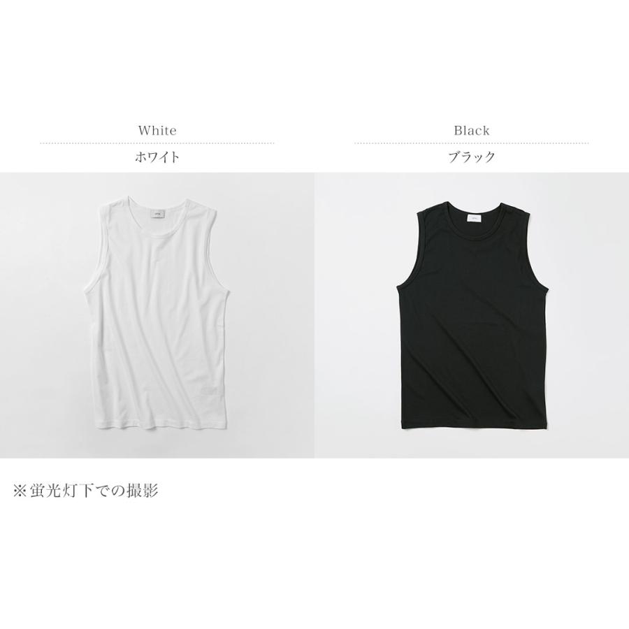LIFiLL（リフィル） コットニー スリーブレスアンダーウエア ノースリーブ タンクトップ 日本製 / メンズ |  | 03