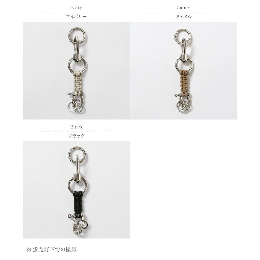 SENTI（センティ） レザーブレイド キーホルダー 日本製 / メンズ レディース キーリング 本革 | SENTI | 04