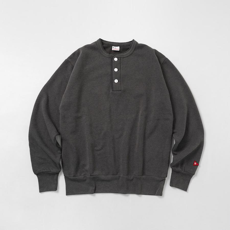HEALTHKNIT（ヘルスニット） クラシックスウェット ヘンリーネック (ヴィンテージ フィニッシュ) / メンズ 長袖 ロングスリーブ | Healthknit | 05