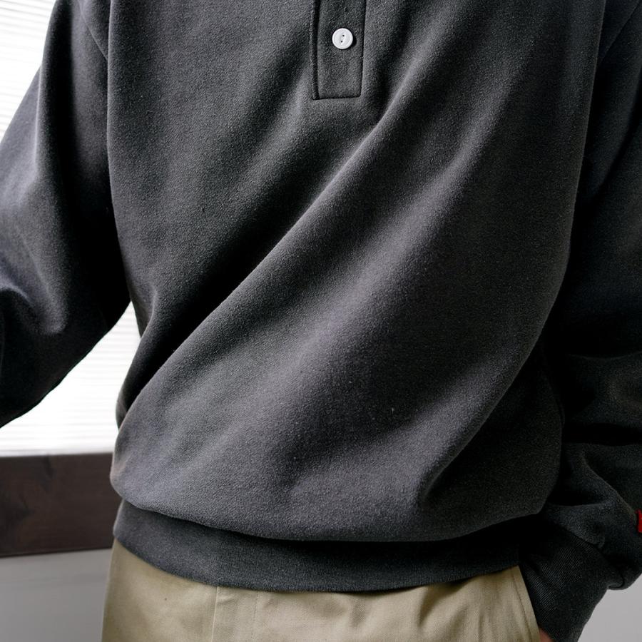 HEALTHKNIT（ヘルスニット） クラシックスウェット ヘンリーネック (ヴィンテージ フィニッシュ) / メンズ 長袖 ロングスリーブ | Healthknit | 10