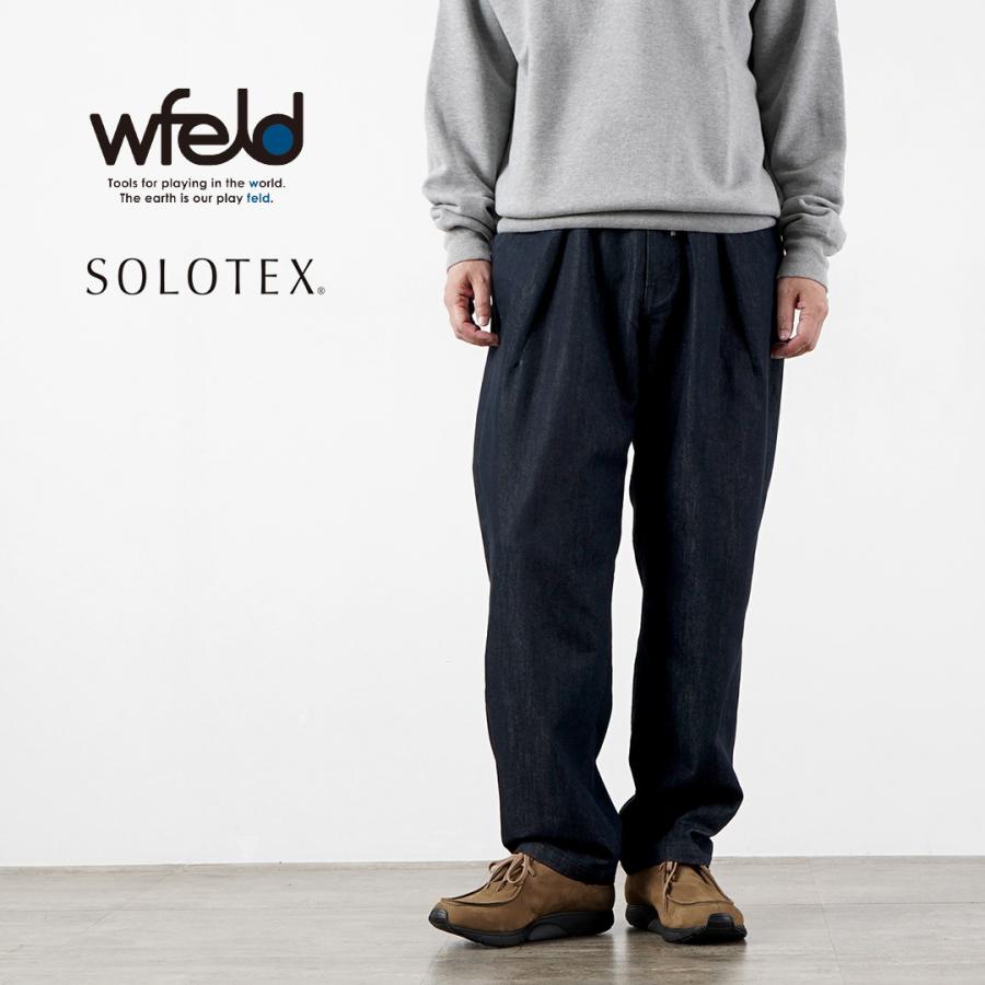 WFELD（フェルド） フレックスデュラ デニム イージーパンツ / メンズ ソロテックス ストレッチ 軽量 ライトオンスデニム | 