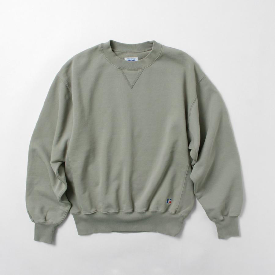 REMI RELIEF（レミレリーフ） 別注 SP加工 ラッセルアスレチックボディ プロコットン クルーネックスウェット / メンズ | REMI RELIEF | 04