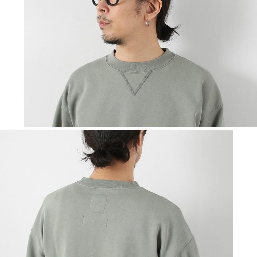 REMI RELIEF（レミレリーフ） 別注 SP加工 ラッセルアスレチックボディ プロコットン クルーネックスウェット / メンズ | REMI RELIEF | 10