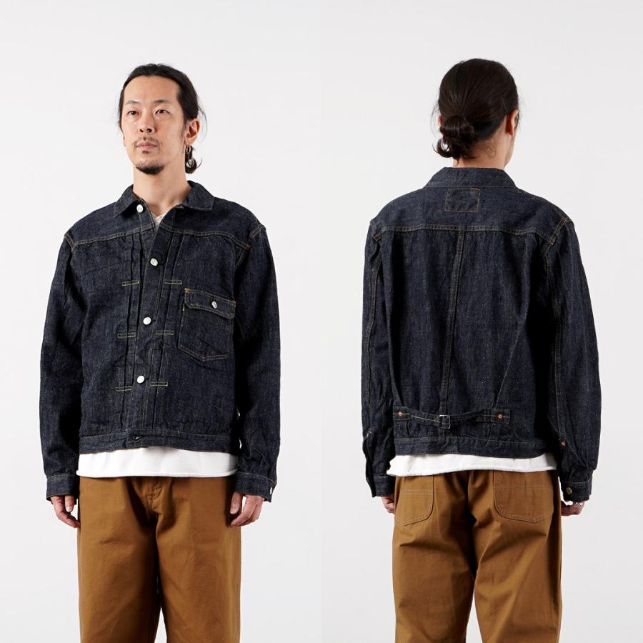 FOB FACTORY（FOBファクトリー） F2466 SVデニム 1stタイプ ジャケット 日本製 / メンズ セルビッチ Gジャン | FOB FACTORY | 13