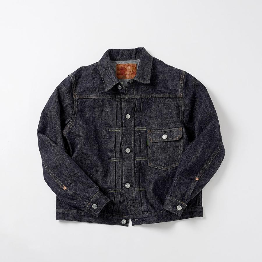 FOB FACTORY（FOBファクトリー） F2466 SVデニム 1stタイプ ジャケット 日本製 / メンズ セルビッチ Gジャン | FOB FACTORY | 02