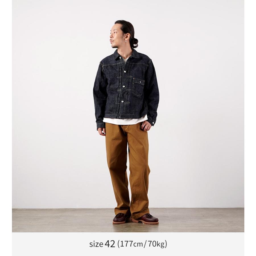 FOB FACTORY（FOBファクトリー） F2466 SVデニム 1stタイプ ジャケット 日本製 / メンズ セルビッチ Gジャン | FOB FACTORY | 03