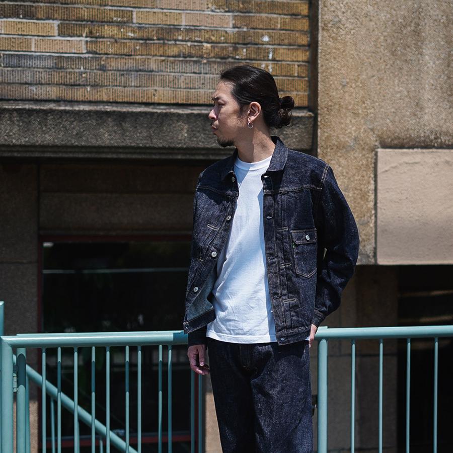 FOB FACTORY（FOBファクトリー） F2466 SVデニム 1stタイプ ジャケット 日本製 / メンズ セルビッチ Gジャン | FOB FACTORY | 04