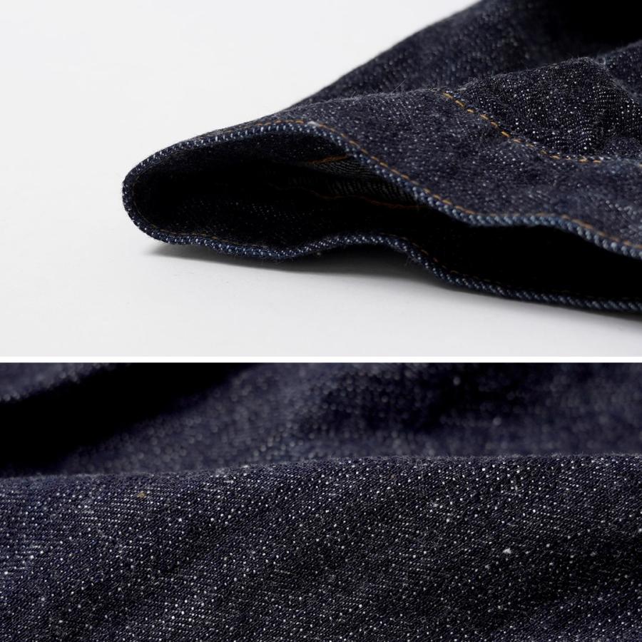 FOB FACTORY（FOBファクトリー） F2466 SVデニム 1stタイプ ジャケット 日本製 / メンズ セルビッチ Gジャン | FOB FACTORY | 06