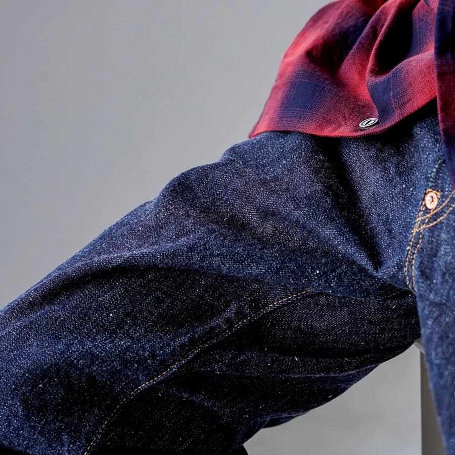 FOB FACTORY（FOBファクトリー） F137 デニム ウエストオーバーオール 日本製 / メンズ 14oz ワイド セルヴィッジ | FOB FACTORY | 06