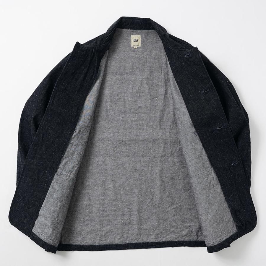FOB FACTORY（F.O.Bファクトリー） F2471 デニム フィールドジャケット 日本製 / メンズ カバーオール ワーク | FOB FACTORY | 07