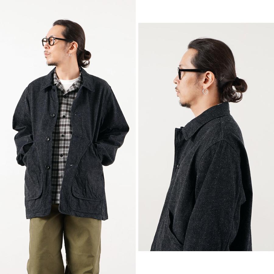 FOB FACTORY（F.O.Bファクトリー） F2471 デニム フィールドジャケット 日本製 / メンズ カバーオール ワーク | FOB FACTORY | 08