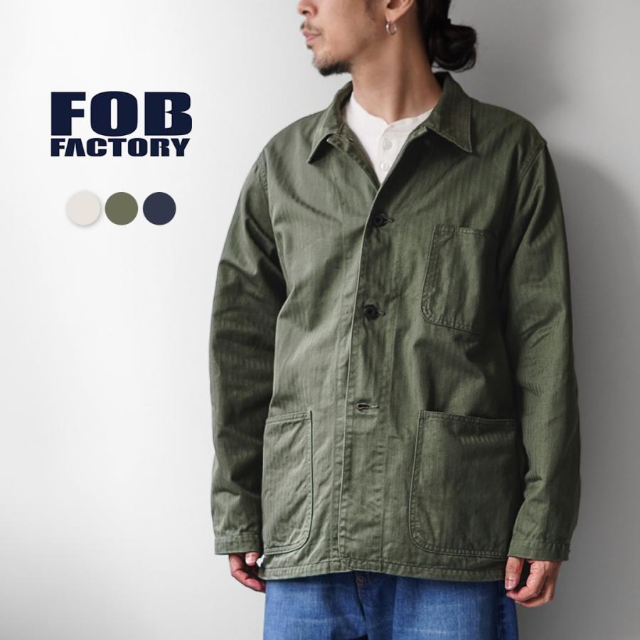 FOB FACTORY（FOBファクトリー） F2472 N-3 ユーティリティ ジャケット 日本製 / メンズ ミリタリージャケット | FOB FACTORY