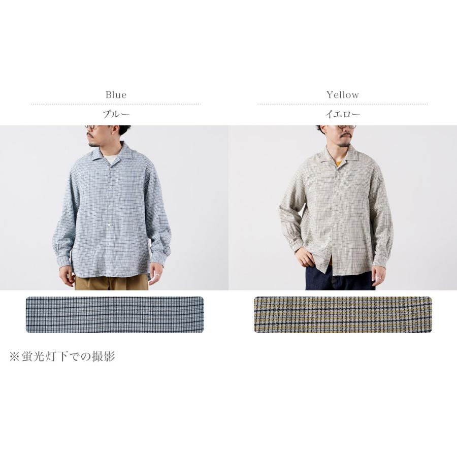 UNIVERSAL PRODUCTS.（ユニバーサルプロダクツ） オリジナルチェックシャツ 日本製 / メンズ オープンカラーシャツ 1LDK | UNIVERSAL PRODUCTS | 03