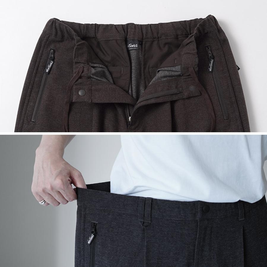 WILDTHINGS（ワイルドシングス） 別注 ウインター ラックスパンツ イージーパンツ / メンズ レーヨン | WILD THINGS | 09