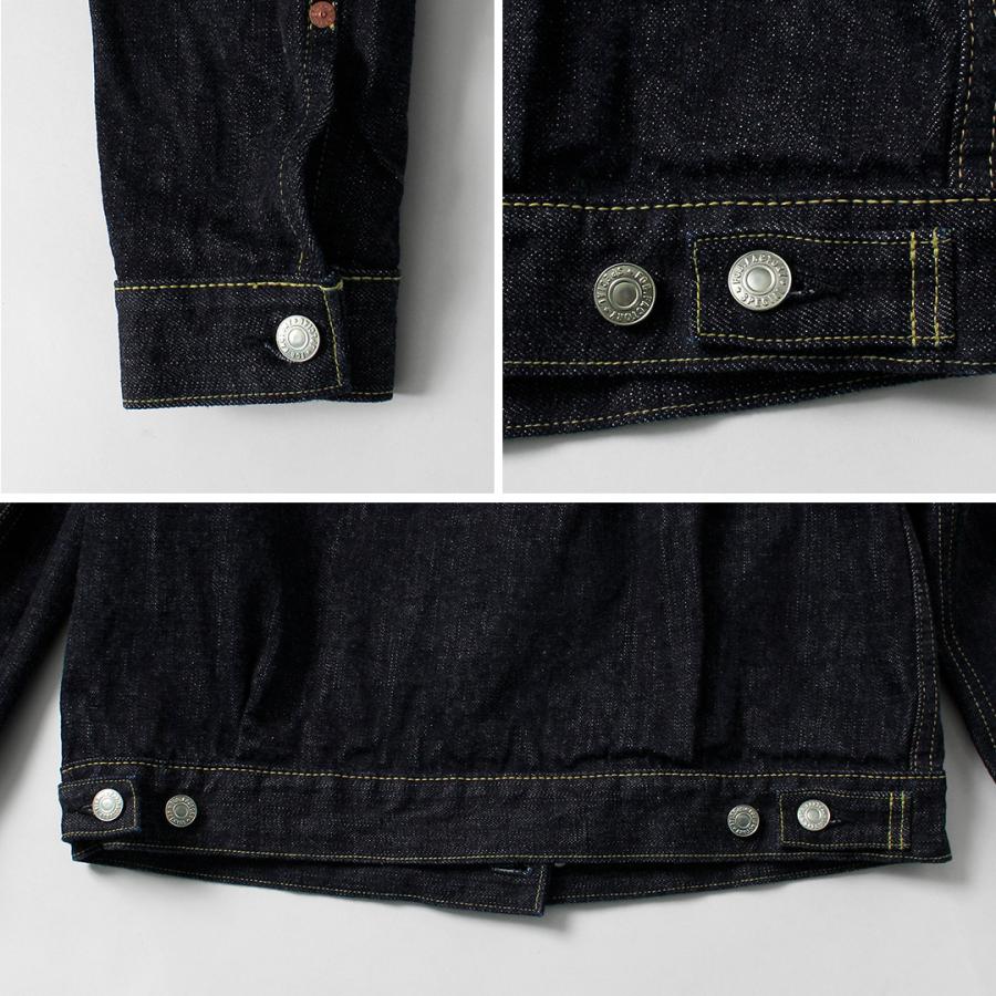 FOB FACTORY（FOBファクトリー） F2464 RS5252-UF セルヴィッチ デニム 2ndジャケット 日本製 / メンズ Gジャン セルビッチ | FOB FACTORY | 14