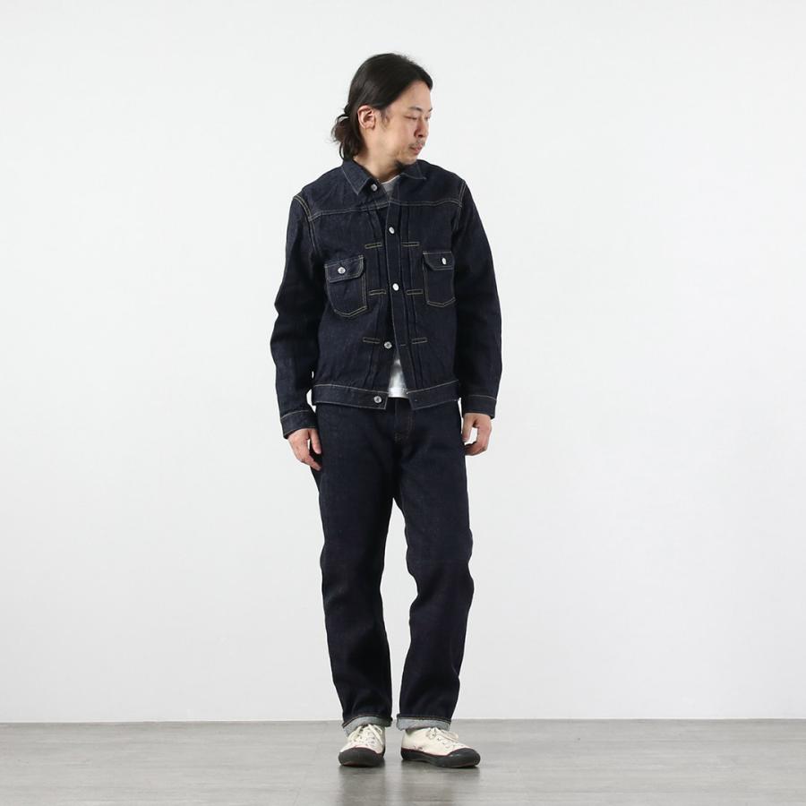 FOB FACTORY（FOBファクトリー） F2464 RS5252-UF セルヴィッチ デニム 2ndジャケット 日本製 / メンズ Gジャン セルビッチ | FOB FACTORY | 04