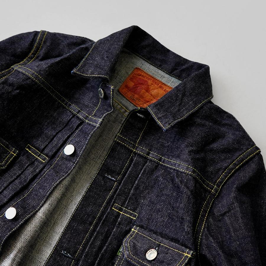 FOB FACTORY（FOBファクトリー） F2464 RS5252-UF セルヴィッチ デニム 2ndジャケット 日本製 / メンズ Gジャン セルビッチ | FOB FACTORY | 06