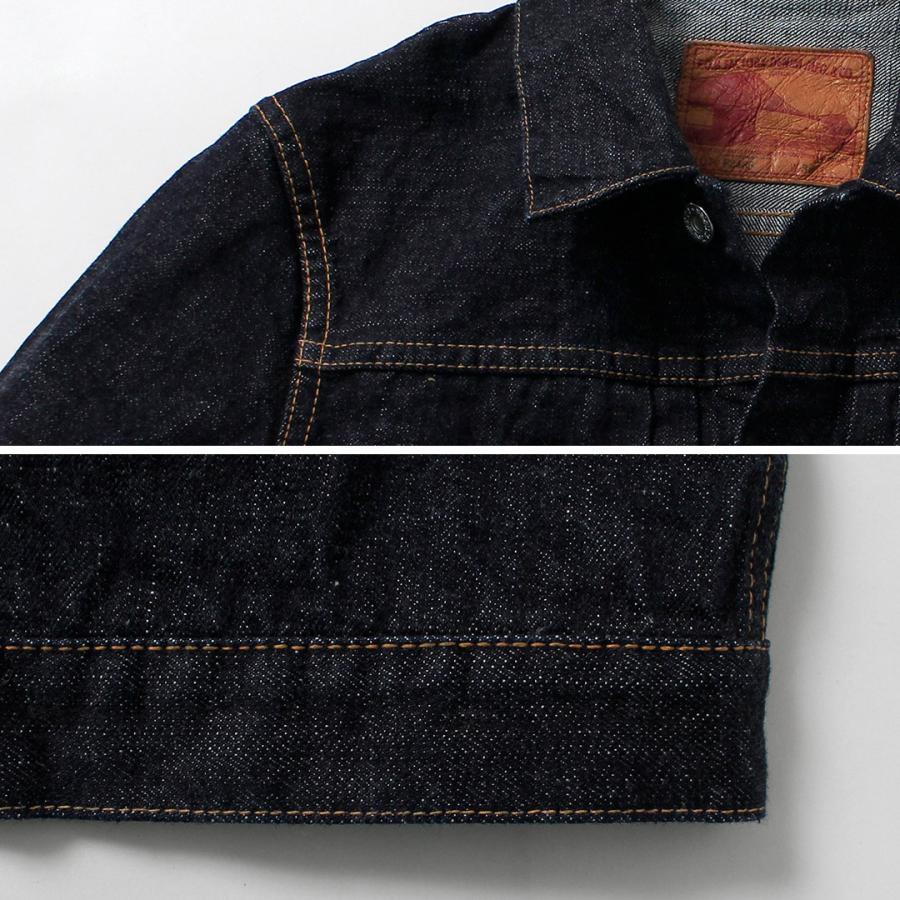 FOB FACTORY（FOBファクトリー） F2465 RS5252-UF ガレージ デニム ジャケット 1st 大戦モデル 日本製 / メンズ Gジャン セルビッチ | FOB FACTORY | 11