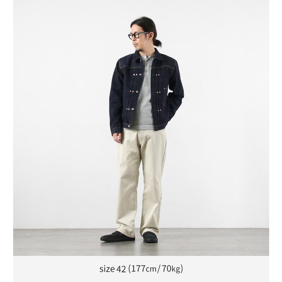 FOB FACTORY（FOBファクトリー） F2465 RS5252-UF ガレージ デニム ジャケット 1st 大戦モデル 日本製 / メンズ Gジャン セルビッチ | FOB FACTORY | 03