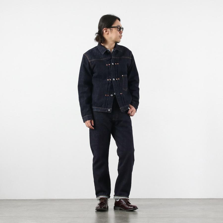FOB FACTORY（FOBファクトリー） F2465 RS5252-UF ガレージ デニム ジャケット 1st 大戦モデル 日本製 / メンズ Gジャン セルビッチ | FOB FACTORY | 04