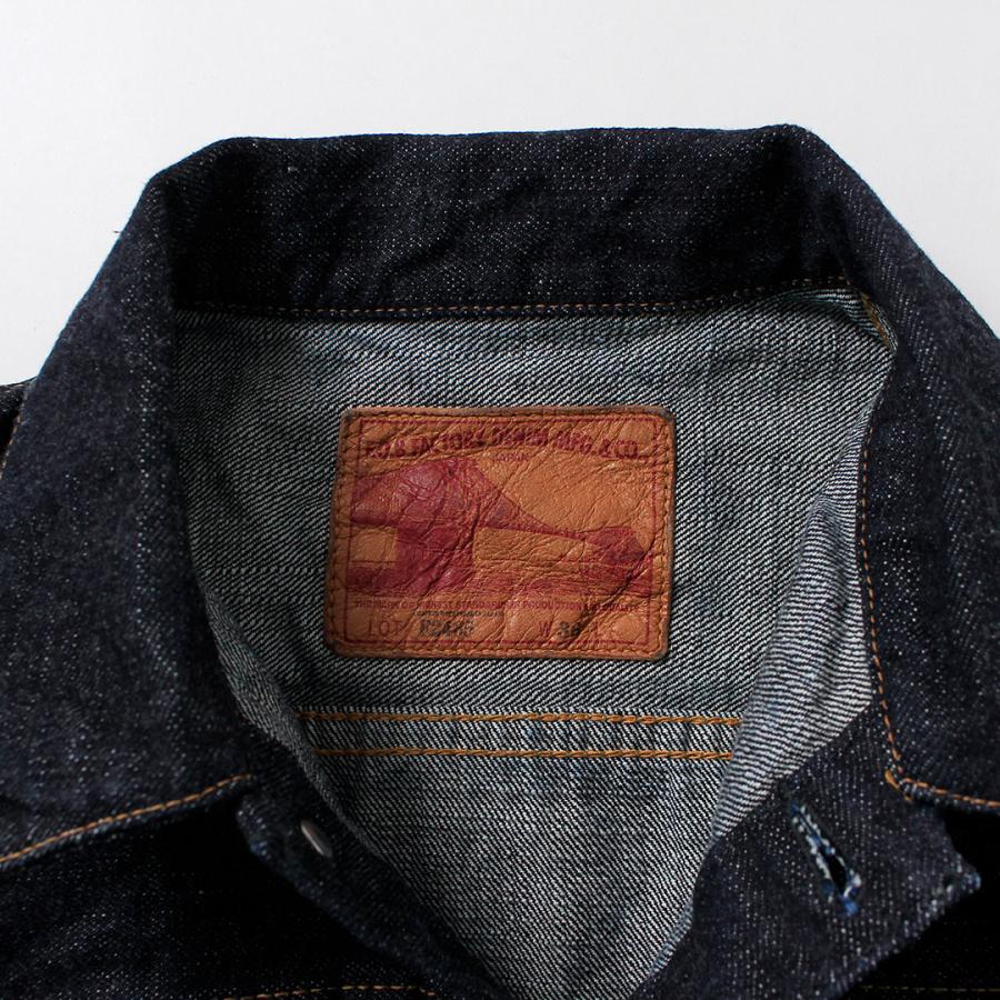 FOB FACTORY（FOBファクトリー） F2465 RS5252-UF ガレージ デニム ジャケット 1st 大戦モデル 日本製 / メンズ Gジャン セルビッチ | FOB FACTORY | 09
