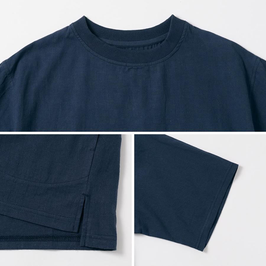 KEMA DESIGNS（ケマデザインズ） ヘンプ/オーガニックコットン 布帛ポケットTシャツ 綿麻 / 半袖 メンズ 無地 | kema designs | 19