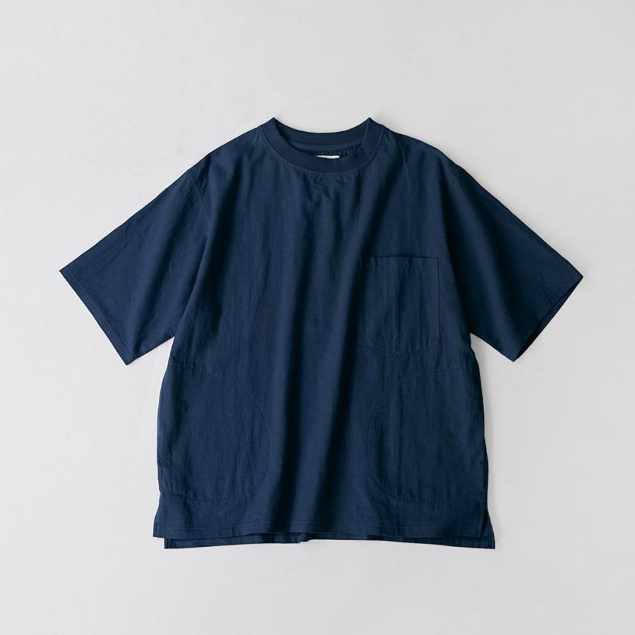 KEMA DESIGNS（ケマデザインズ） ヘンプ/オーガニックコットン 布帛ポケットTシャツ 綿麻 / 半袖 メンズ 無地 | kema designs | 05
