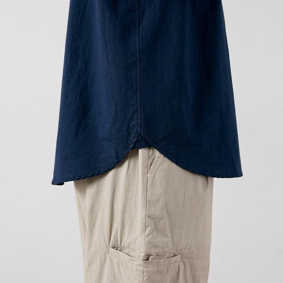 KEMA DESIGNS（ケマデザインズ） ヘンプ/オーガニックコットン ハーフスリーブ バンドカラーシャツ 綿麻 / 半袖 メンズ | kema designs | 15