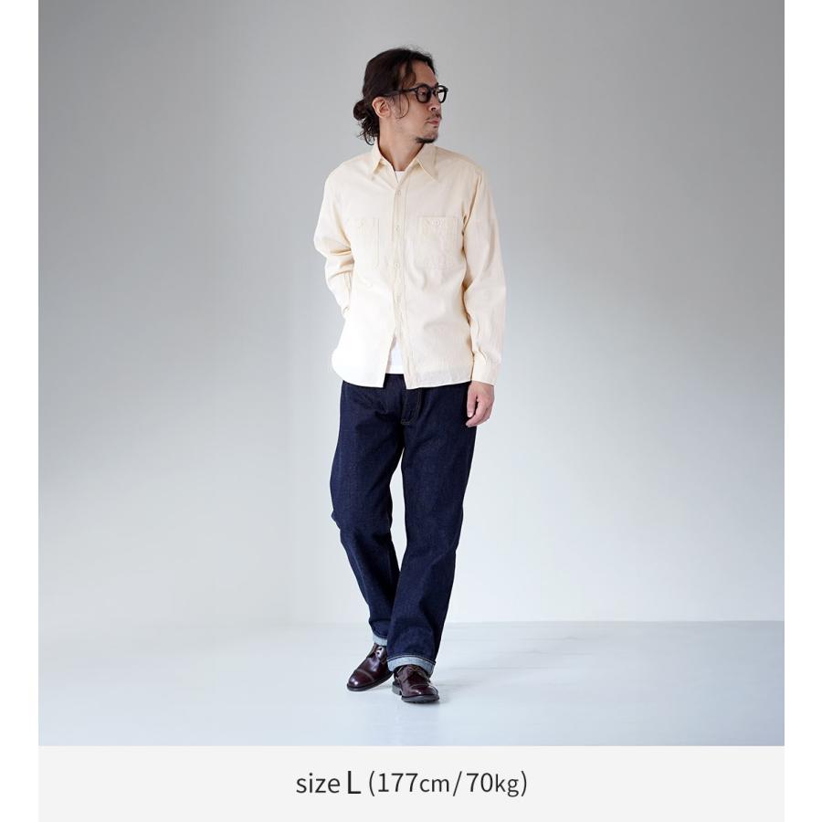 BUZZ RICKSONS（バズリクソンズ） ホワイトシャンブレー ワークシャツ 日本製 / メンズ ミリタリー | BUZZ RICKSON'S | 03