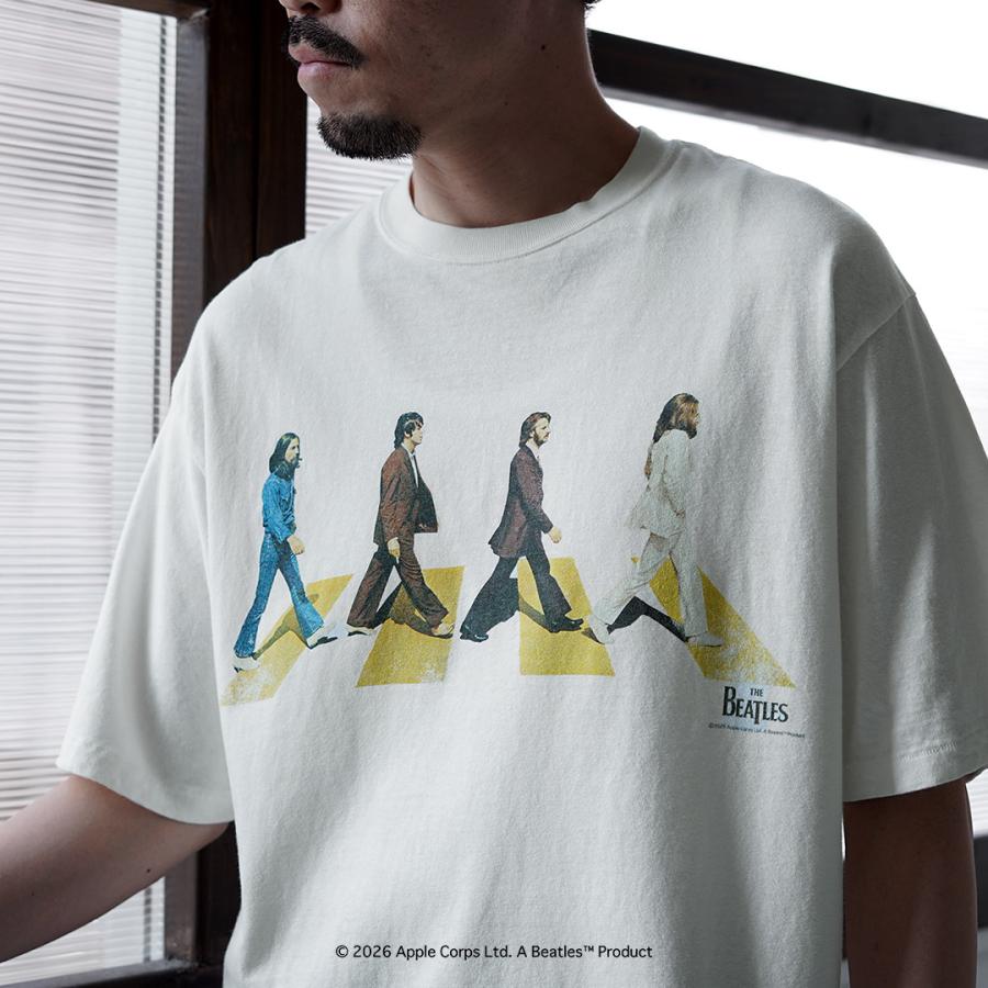 FREE RAGE（フリーレイジ） ビートルズ×フリーレイジ ラストレコーディング リサイクルコットン ショートスリーブTシャツ 日本製 / 半袖 |  | 06