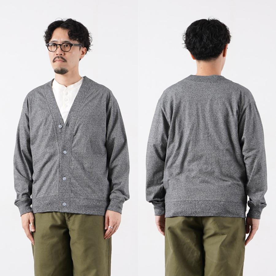 HEALTHKNIT（ヘルスニット） 別注 USコットン ユニバーサル カーディガン / メンズ 羽織り レイヤード | Healthknit | 16