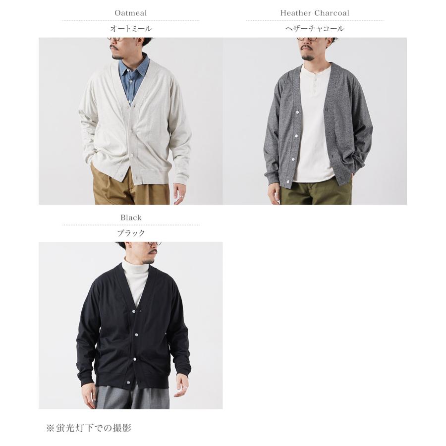 HEALTHKNIT（ヘルスニット） 別注 USコットン ユニバーサル カーディガン / メンズ 羽織り レイヤード | Healthknit | 04